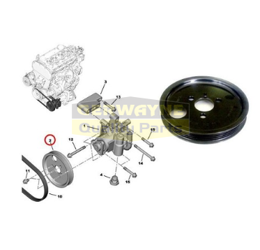Steering Pump Pulley - Boxer III